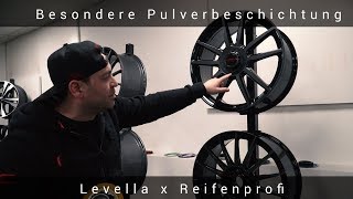 Besondere Pulverbeschichtung  Levella x Reifenprofi [upl. by Patrice508]