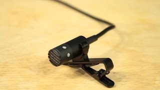 AudioTechnica PRO 70 Lavalier Micrphone Review [upl. by Peednama]