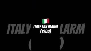 Italy EAS Alarm 1988 [upl. by Joycelin17]