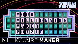 Wheel of Fortune Millionaire Maker Sweepstakes [upl. by Lienhard]