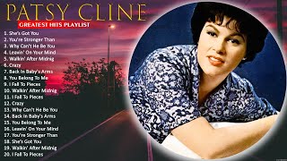 Patsy Cline Greatest Hits 🌻 Patsy Cline Greatest Hits Full Album 🌻 She’s Got You 8888 [upl. by Powe]