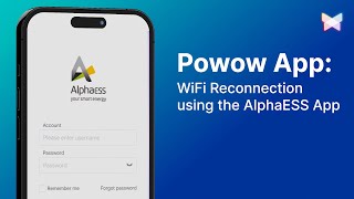 How to reconnect WiFi on your system using the AlphaESS App solarapp [upl. by Assiroc]