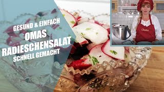 Gesunder Radieschen Salat nach Omas Rezept [upl. by Valenza]