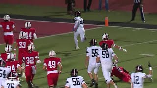 Friday Night Football  Colleyville Heritage RB Bryce Abrams stiffarms his way into the endzone [upl. by Marybeth117]