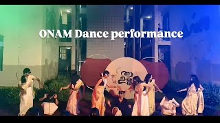 ONAM Dance performance ✨ NIDH  NID culturals [upl. by Gerhan]