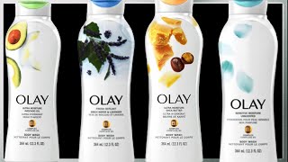 OLAY BODY WASH REVIEW 🧼🧼🧼 3 OR MORE DIFFERENT GROUPS OF THEIR BODY WASHES  Everything Empo [upl. by Aliuqahs]