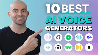 The Top 10 Best AI Voice Generators 2024 [upl. by Hancock]