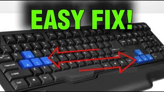 Fixing Swapped WASD amp Arrow Keys Quick Tutorial [upl. by Francisco]