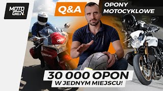 Jakie opony do motocykla 🏍⚫ Sportowe turystyczne enduro 💬⁉ QampA na temat opon motocyklowych‼ [upl. by Scarface]