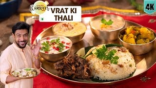 नवरात्रि स्पेशल थाली बनाएं झटपट  Vrat ki Healthy Thali  Navratri Thali with Millets  Chef Ranveer [upl. by Koblas]