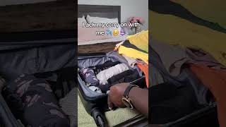 Pack my carry on with me shortvideo carryonluggage [upl. by Ettenim192]