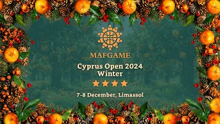 Cyprus Open Winter 2024  День 2 стол 2 [upl. by Hennebery]