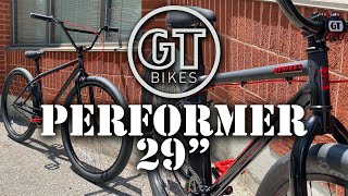 2022 GT Performer 29quot Cruiser BMX Unboxing  Harvester Bikes [upl. by Aloiv161]