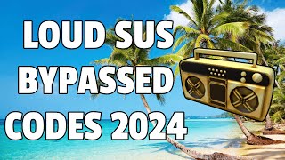 LOUD BYPASSED SUS Roblox Ids WORKING 2024 [upl. by Hanikas935]