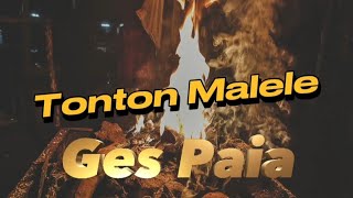 Tonton Malele  Ges Paia Lyrics Video [upl. by Gaby776]