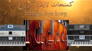 SET 2017 strings live KORG PA  كمنجات لايف للكورغ PA600  PA800  PA900  PA2x  PA3x  PA4x [upl. by Gamages]