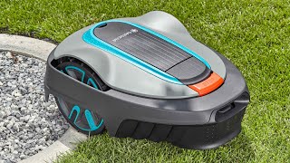 Gardena Robotic Lawnmower Sileno City 250 at Trade Tested [upl. by Nichani]