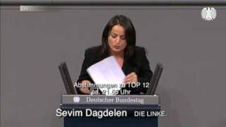 Sevim Dagdelen DIE LINKE Heuchelei im Deutschen Bundestag beim Thema Menschenrechte [upl. by Yevi]