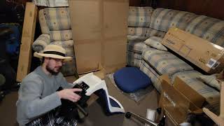 Branch ergonomic chair unboxing assembly and first impressions [upl. by Arissa]