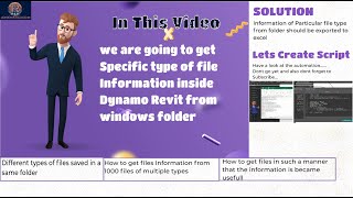 Automation Specific Files information from Directory in Dynamo Revit and export to excel [upl. by Ruby]