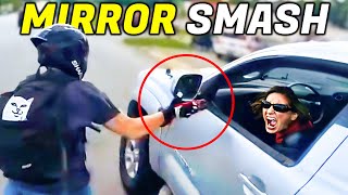 BIKER SMASHES MIRROR  EPIC amp CRAZY MOTORCYCLE MOMENTS 2024  BEST OF WEEK 31 [upl. by Etnaid]