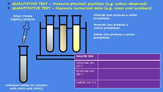 AQA A LEVEL CHEMISTRY  TESTING FOR HALIDE IONS [upl. by Urd736]