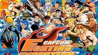 Capcom Fighting Evolution All Characters Endings [upl. by Delaney167]