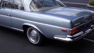 Mercedes Benz 1971 280se 35 coupe 5 speed [upl. by Emelia]