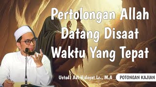 Kajian Ceramah Ustadz Adi Hidayat Lc MA  Pertolongan Allah Datang Disaat Waktu Yang Tepat [upl. by Hardden]