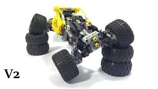 Lego Technic 4x4 Super Crawler V2  Sbrick  3rd party tires [upl. by Yllehs]