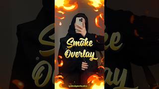 Smoke overlay 🔥smokeoverlaysmoke videos videoediting videoeditor capcutedit overlay [upl. by Aldus362]