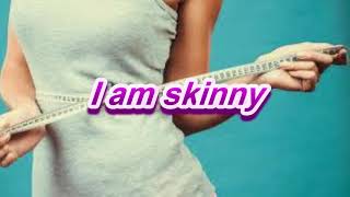 quotI am SKINNYquot Silent Weight Loss Subliminal FORCED silent subliminal [upl. by Alderson930]