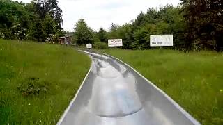 Sommerrodelbahn Hoherodskopf onride 05062013 [upl. by Akkim438]