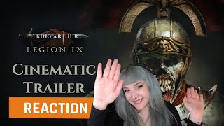 My reaction to the King Arthur Knights Tale Legion IX Cinematic Reveal Trailer  GAMEDAME REACTS [upl. by Hamehseer134]