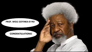 PROF WOLE SOYINKA CELEBRATES 90 YEARSwolesoyinka birthdaycelebration [upl. by Niowtna]