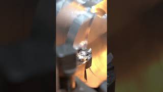 Machining a custom duralumin crankshaft full video link in description shorts [upl. by Enitsirhc]