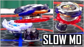 THE MOST EPIC BURST Guilty Longinus Bursting Perfect Belial in Slow Motion Beyblade Slow Motion [upl. by Odlauso56]