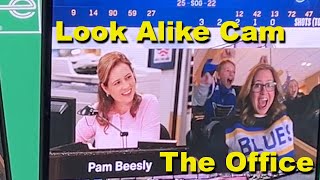 Look Alike Cam The Office Featuring Home Town Hero Pam Beesly 😂 😍 😜 funny stl [upl. by Lauralee]