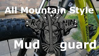 How to install Mudguard on mountain bike  Mudguard Installation All Mountains Style Ronin [upl. by Chrisman]