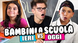 BAMBINI A SCUOLA  IERI VS OGGI  iPantellas [upl. by Busey]