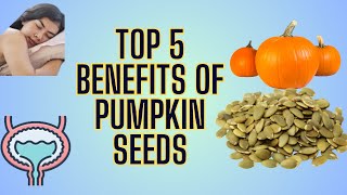 top 5 benefits of pumpkin seedsAmazing Health TV [upl. by Ainotna]