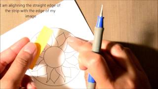 How to make Mosaic with Paper [upl. by Valenza]