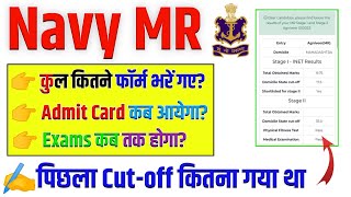 Navy Agniveer MRSSR Exam Date amp Admit Card Out  Previous year Cutoff 2023 [upl. by Asirret]