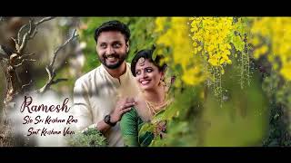 Creative Hand Art Wedding Invitation Save The date Video MKR Editing HD Title Sm Pro P562 [upl. by Raye]