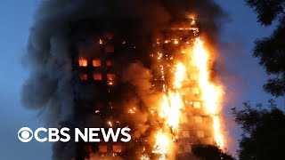 Grenfell Tower fire inquiry points to failures by UK government contractors and first responders [upl. by Trocki163]