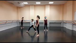 DANSE CONTEMPORAINE  chorégraphie sur les éléments vent et terre [upl. by Negrom]