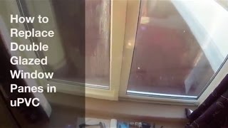 How to Replace Double Glazing in uPVC Windows  DIY Window Replacement [upl. by Anyalram]