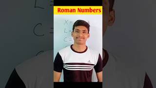 Roman Numbers 1 to 1000  Roman Numbers  How to write Roman Numbers shorts maths romans viral [upl. by Romaine186]