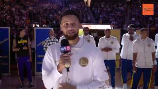 Stephen Curry remembers Brittney Griner [upl. by Erdnaet]