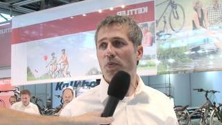 BikeExpo 2011 Kettler EBike mit BoschMotor [upl. by Jepson793]